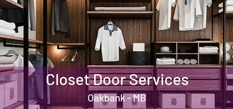  Closet Door Services Oakbank - MB