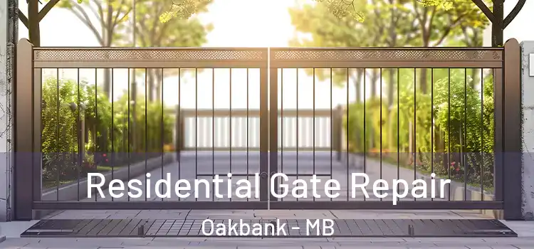  Residential Gate Repair Oakbank - MB